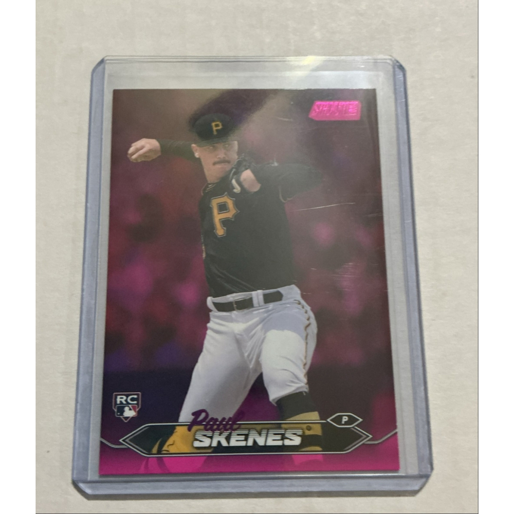 2024 Topps Stadium Club - Paul Skenes #237 Pink Foil (RC)